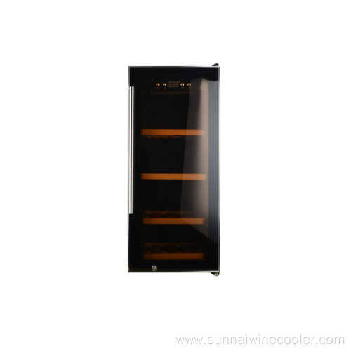 Red wine storage cabinet corner wine fridge